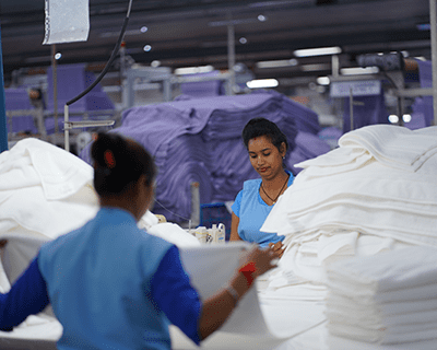 blue collar associates textile industry
